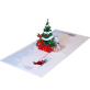 Popup Christmas Gift Cards 15*15 cm